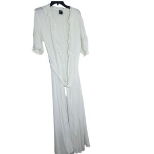 Express Women White Medium Large  Rope With Belt